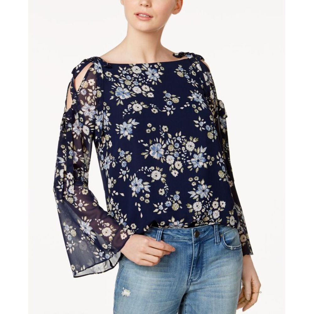 Maison Jules Cold Shoulder Top